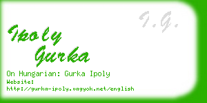 ipoly gurka business card